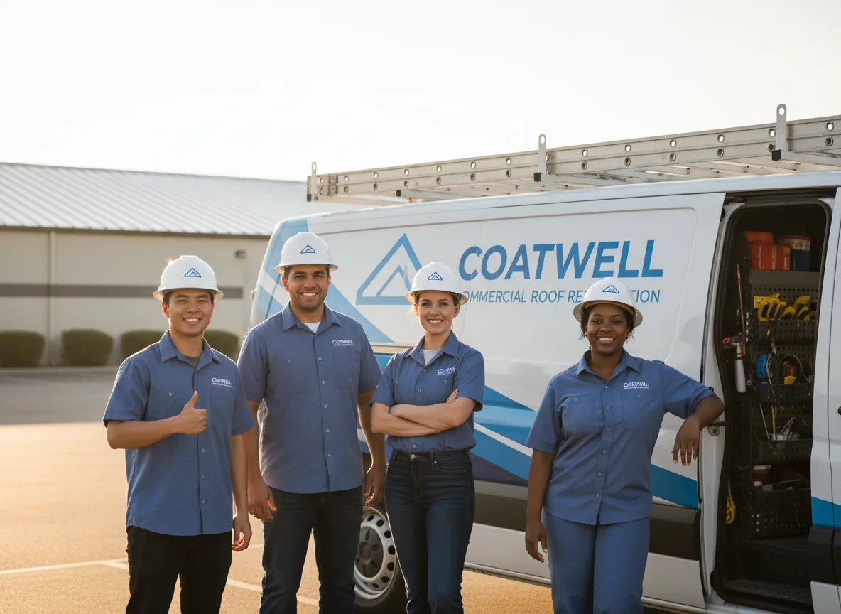 Commercial roof coating company in Irving, TX